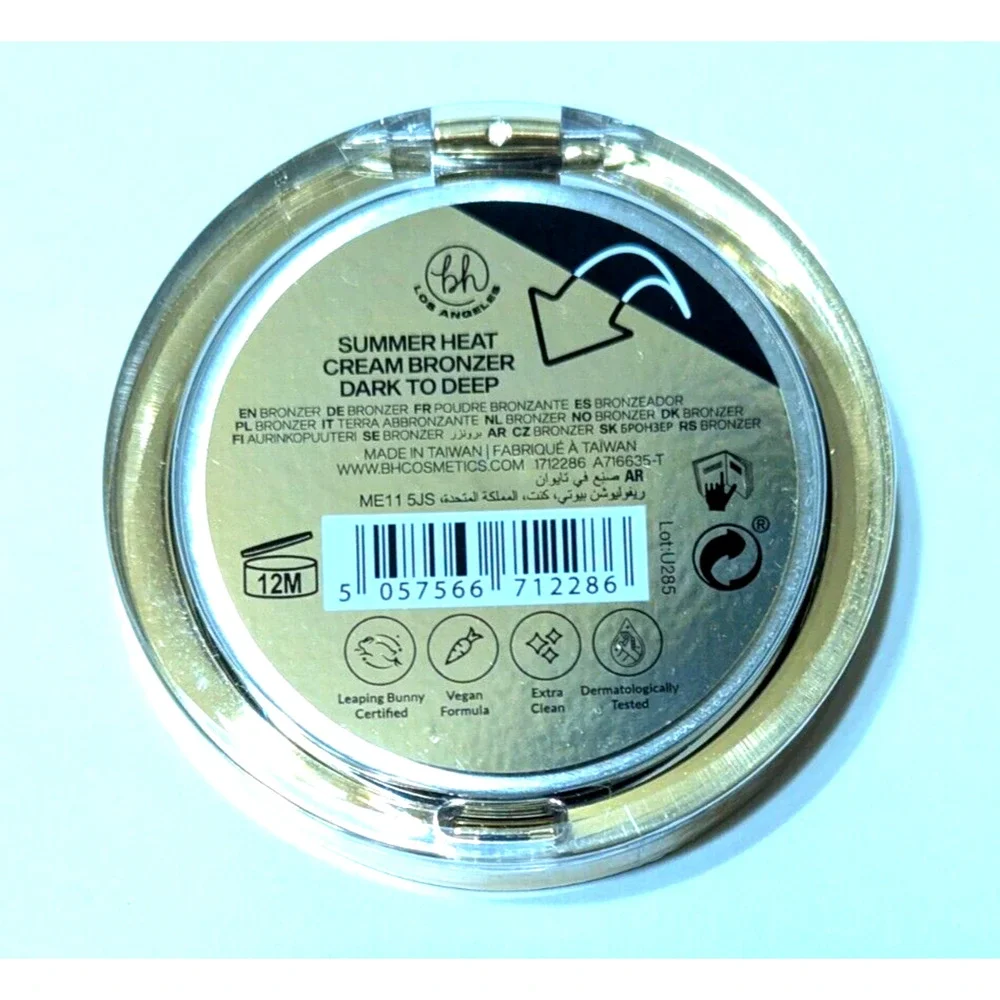 BH Los Angeles Summer Heat Cream Bronzer, DARK to DEEP, Radiant Makeup